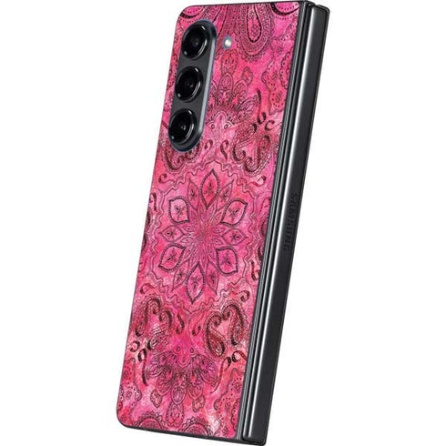 Pink Zen Ginseng Galaxy Z Fold5 5G Skin